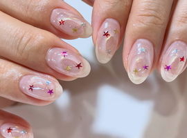 【Maiko.w】うるうるスターネイル