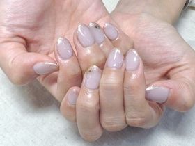 ラメフレンチ　オフなし1.5ｈ