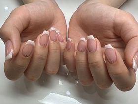 【フレンチストーンネイル】中田