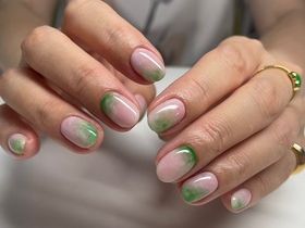 【もやもやニュアンスネイル】坂本