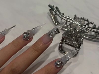 【スカルプスタッズネイル】