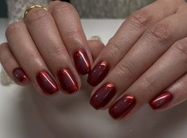 ［ミラーチークネイル］