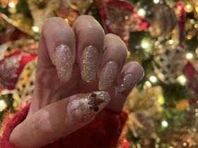 ［クリスマスフラッシュネイル］