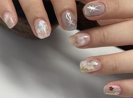 ちぐはぐネイル