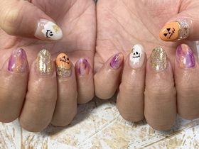 ハロウィンネイル　【担当】石原