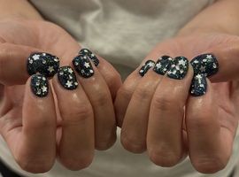 夜空ネイル