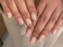 ドライフラワーネイル