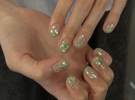 羽ネイル