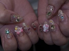 フラッシュジュエリーネイル[町田/パラジェル]