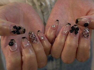 チェックガーリーネイル【担当】出井