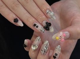 チェックネイル