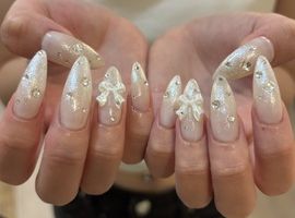 キラキラロングネイル［町田/ニュアンス