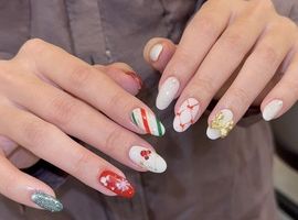 ディズニークリスマスネイル[町田/パラジェル]