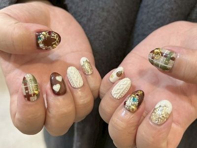 ウインタークリスマスネイル【担当】本山