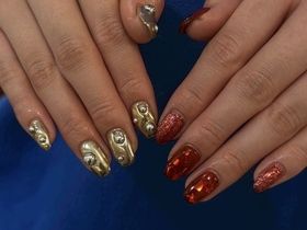 ちぐはぐゴージャスネイル【担当】出井