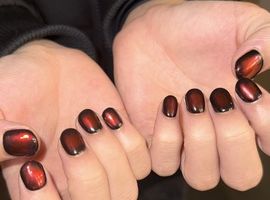 ニュアンスミラーネイル