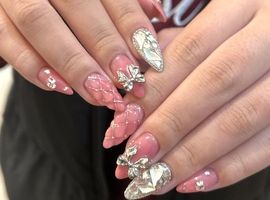 キルティングリボンネイル[町田/パラジェル]