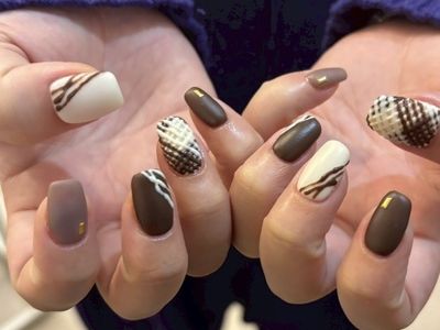 チョコレートマットネイル【担当】舘下