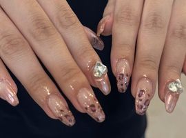 レオパードミラーネイル