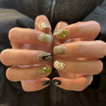 もやもやニュアンスネイル【担当】舘下のサムネイル