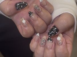 ドット羽ネイル[町田/パラジェル]