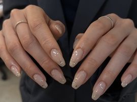 ナチュラルピンクネイル