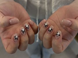 パールリボンネイル
