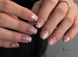 桜ネイル　¥9480～