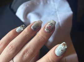 個性派麻雀ネイル ¥6500～