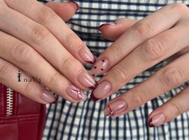 ガーリーちゅるんネイル　¥6500～