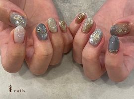夏感ニュアンスネイル　￥6500～