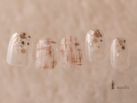クリアツイードネイル【担当】城間