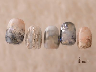 雪景色ネイル【担当】古庄