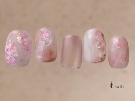 手描きさくらネイル【担当】城間のサムネイル