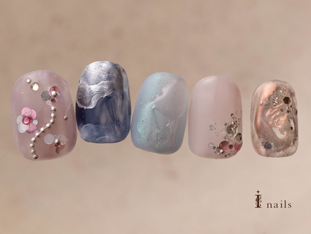 ニュアンス桜ネイル【担当】酒主のサムネイル