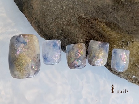 水色ニュアンスフット【担当】根本のサムネイル