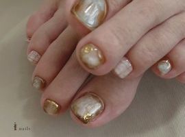 ベージュフットニュアンス