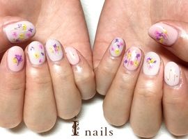 春テッパン！押し花Ｎａｉｌ！