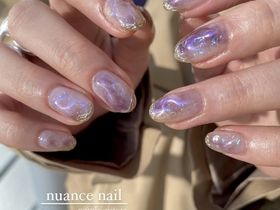 trend　collection　purple×auroraでうるつやネイル　【担当】shoko.h