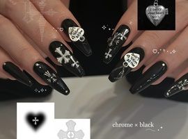 【miyuu】chrome nail