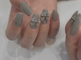 【shizuka】ribbon nail