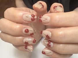【chihiro】さくらんぼnail