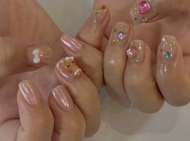 【shizuka】ちぐはぐネイル