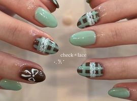 【mizuki】check nail