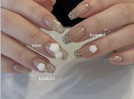 【miyuu】leopard nail