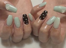 【shizuka】choco mint nail