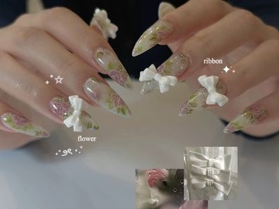 花柄Ribbon　【担当】miyuu.y　