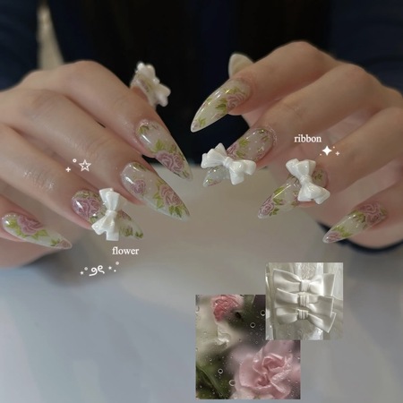 花柄Ribbon　【担当】miyuu.y　のサムネイル