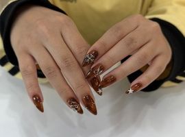 【ayaka】brown nail