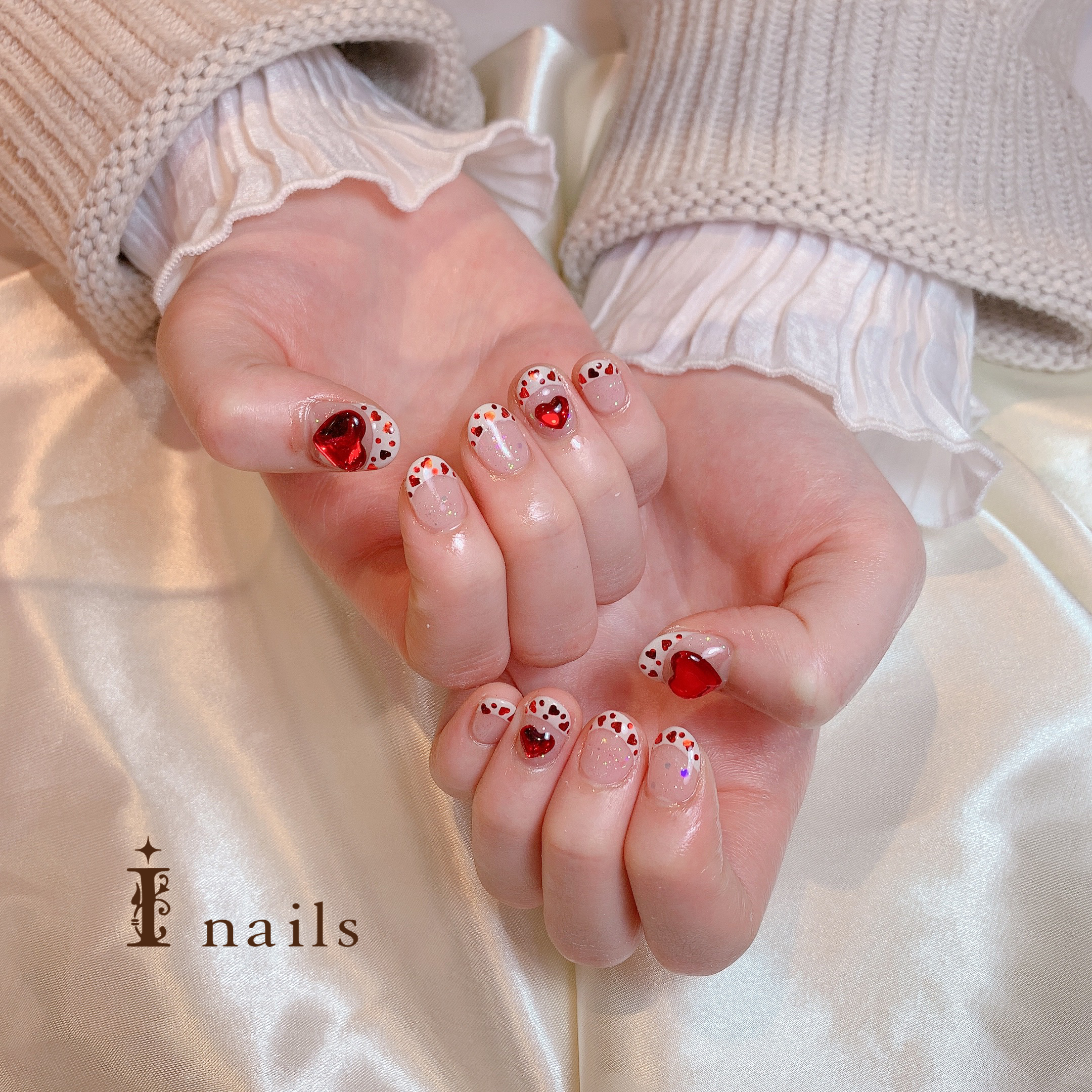 ハートホロフレンチ 四条河原町のネイルサロン アイネイルズ四条河原町店